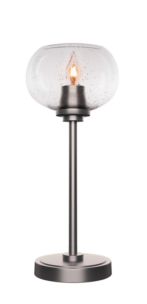 Toltec Lighting - 53-GP-202 - One Light Table Lamp - Luna - Graphite