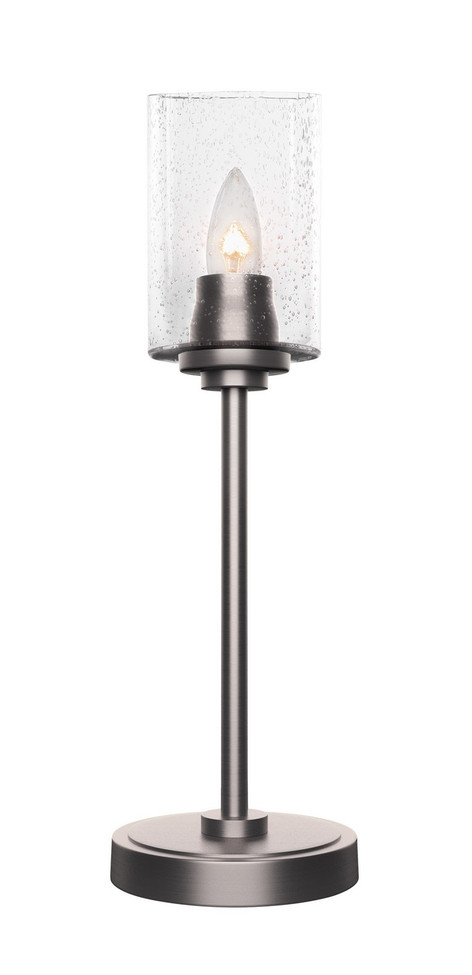 Toltec Lighting - 53-GP-300 - One Light Table Lamp - Luna - Graphite