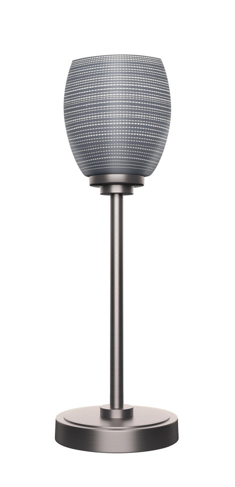 Toltec Lighting - 53-GP-4022 - One Light Table Lamp - Luna - Graphite