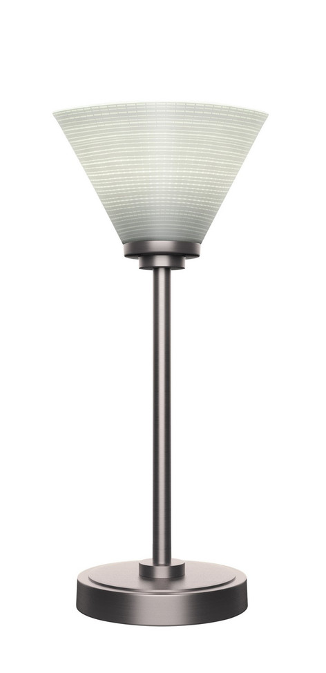 Toltec Lighting - 53-GP-4051 - One Light Table Lamp - Luna - Graphite