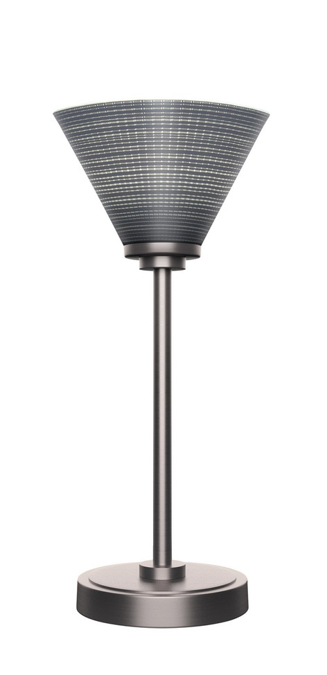 Toltec Lighting - 53-GP-4052 - One Light Table Lamp - Luna - Graphite