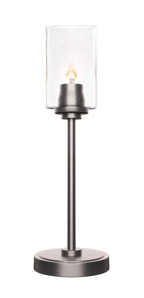 Toltec Lighting - 53-GP-530 - One Light Table Lamp - Luna - Graphite