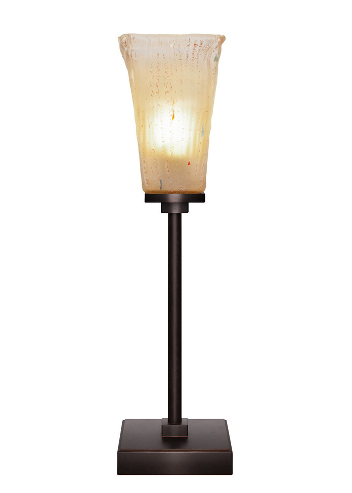 Toltec Lighting - 54-DG-630 - One Light Table Lamp - Luna - Dark Granite
