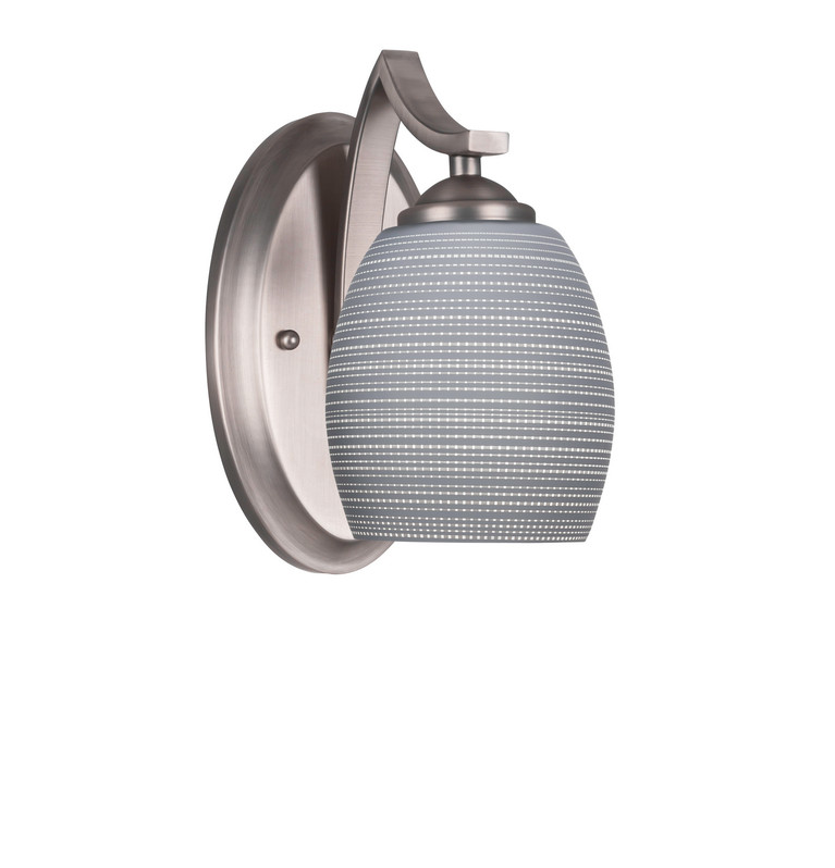 Toltec Lighting - 551-GP-4022 - One Light Wall Sconce - Zilo - Graphite