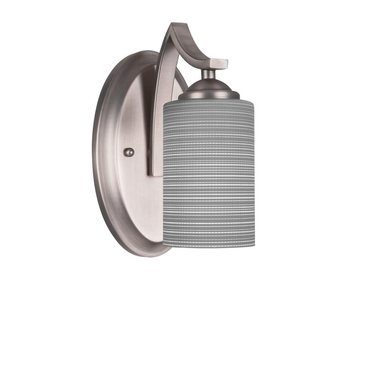 Toltec Lighting - 551-GP-4062 - One Light Wall Sconce - Zilo - Graphite
