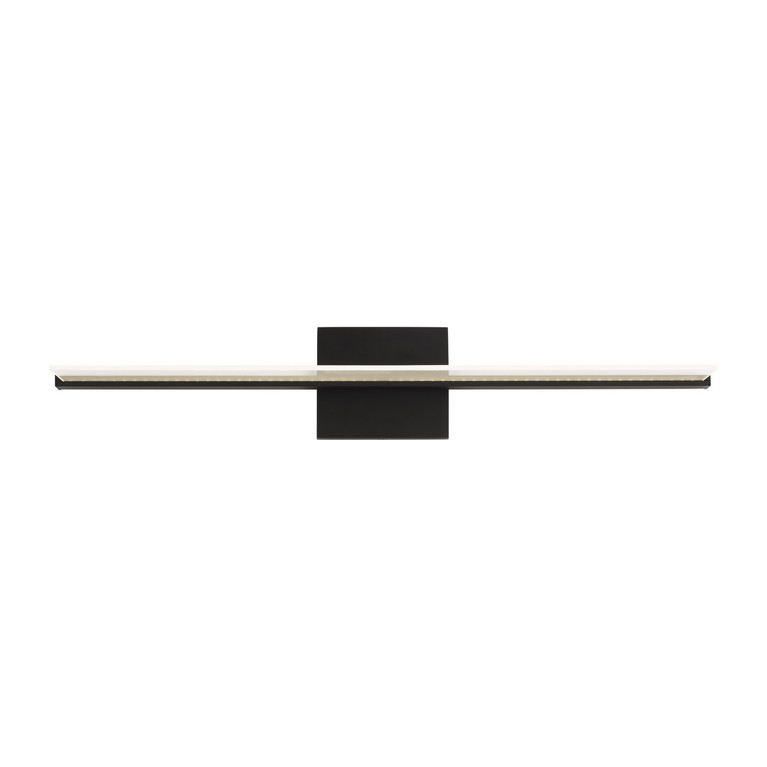Visual Comfort Modern - 700BCSPANB2B-LED930-277 - LED Bath - Span - Nightshade Black