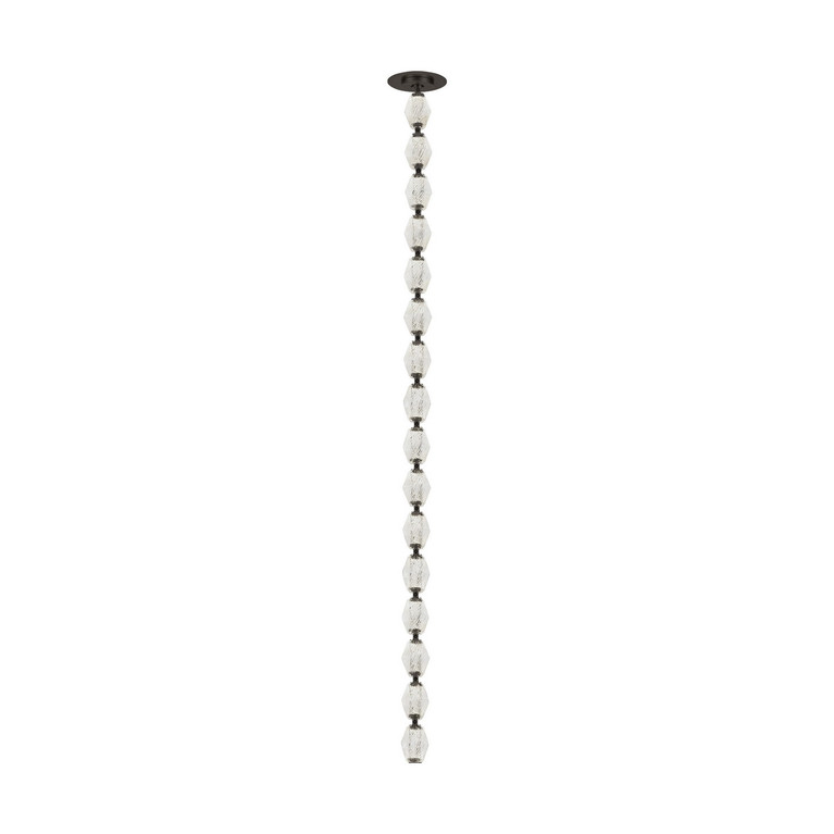 Visual Comfort Modern - 700CLR48BZ-LED930R-277 - LED Pendant - Collier - Dark Bronze