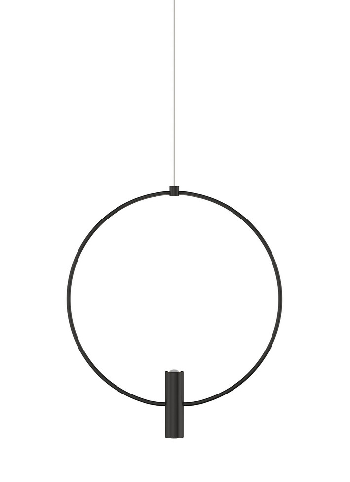 Visual Comfort Modern - 700FJLAY13B-LED930 - LED Pendant - Layla - Nightshade Black