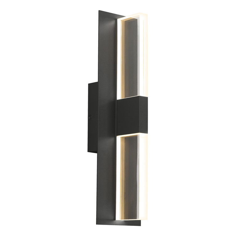 Visual Comfort Modern - 700OWLYT83018DBUNVSSP - LED Outdoor Wall Lantern - Lyft - Black
