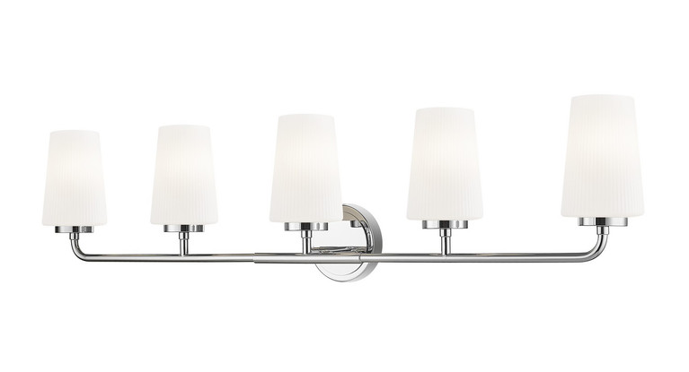 Z-Lite - 7005-5V-CH - Five Light Vanity - Montford - Chrome