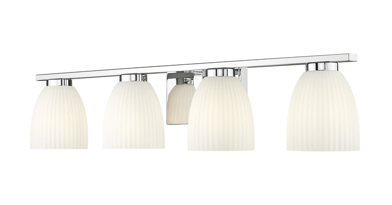 Z-Lite - 7518-4V-CH - Four Light Vanity - Naya - Chrome