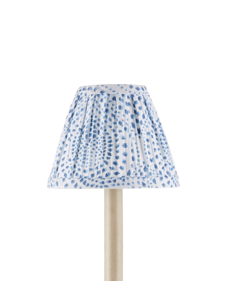 Currey and Company - 0900-0050 - Chandelier Shade - Lenore - Blue/Ivory