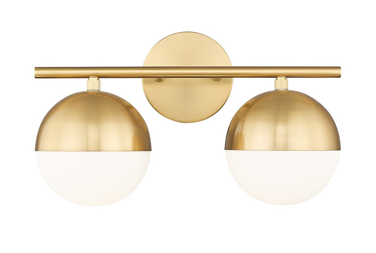 Z-Lite - 7517-2V-MGLD - Two Light Vanity - Realm Sphere - Modern Gold