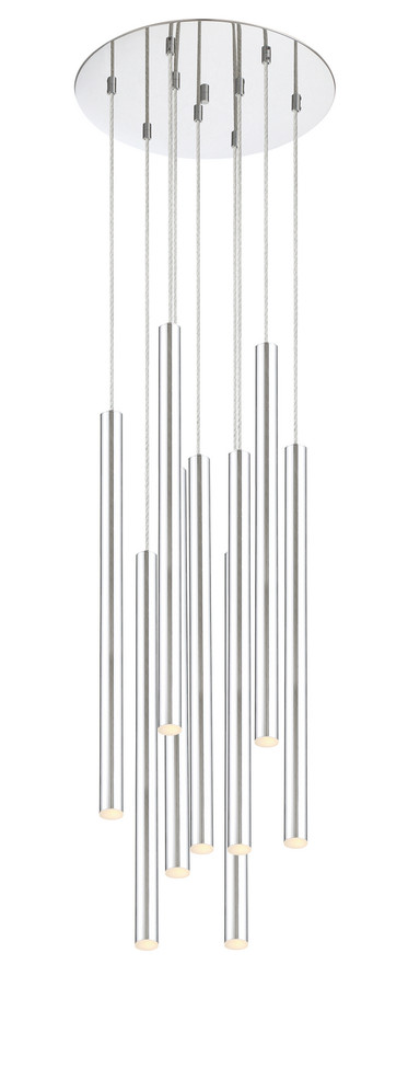 Z-Lite - 917MP24-CH-LED-9RCH - LED Chandelier - Forest - Chrome