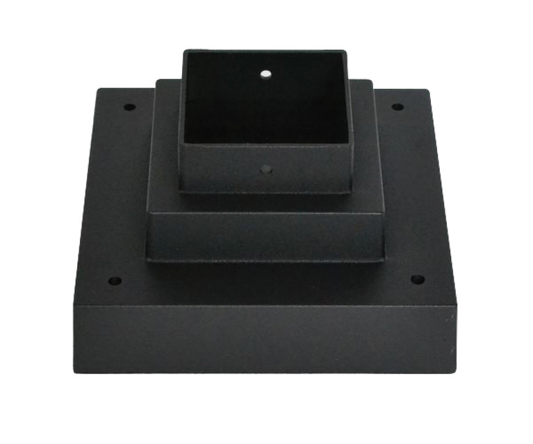 Z-Lite - SQPM-BK - Light Outdoor Posts - Hardware - Pier Mounts - Black