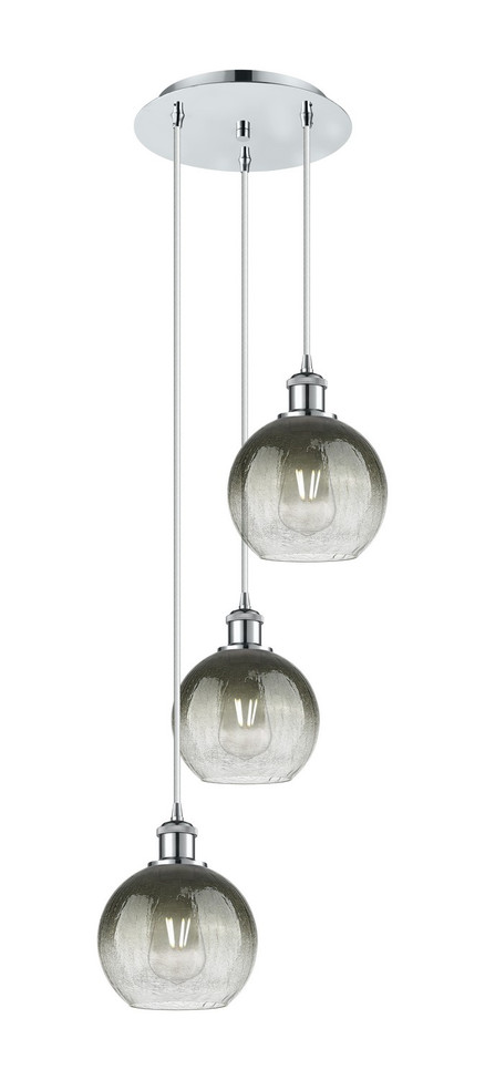 Innovations - 113B-3P-PC-G483-8SL - Three Light Pendant - Ballston - Polished Chrome