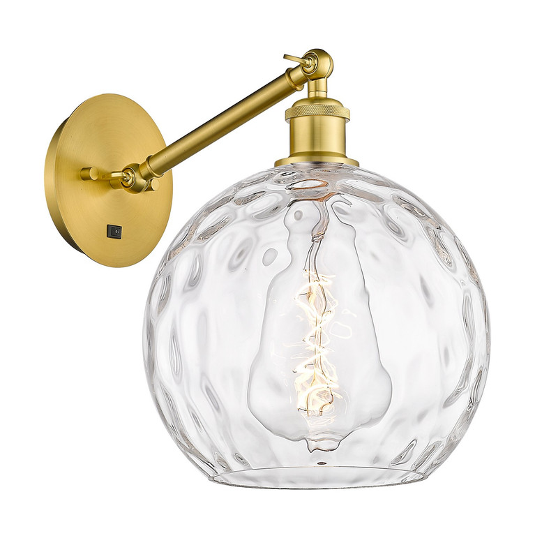 Innovations - 317-1W-SG-G1215-10 - One Light Wall Sconce - Ballston - Satin Gold