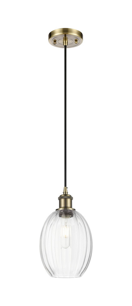 Innovations - 516-1P-AB-G459-6CL - One Light Mini Pendant - Ballston - Antique Brass