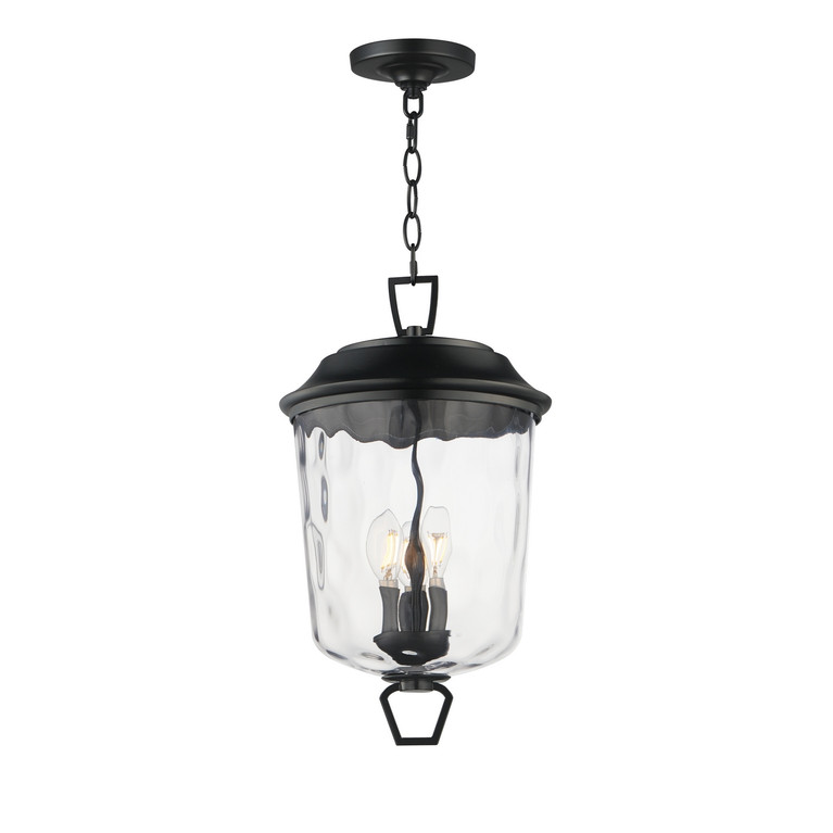 Maxim - 34213WGDBZ - Three Light Outdoor Pendant - Prescott - Dark Bronze