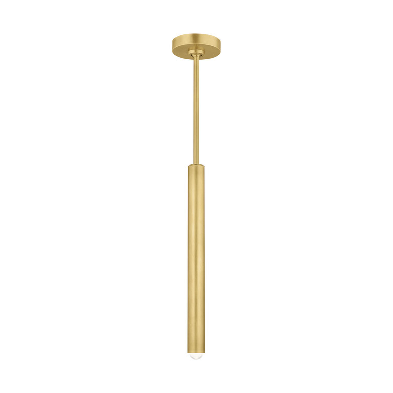 Visual Comfort Modern - 700TDEBL16NB-LED927 - LED Pendant - Ebell - Natural Brass