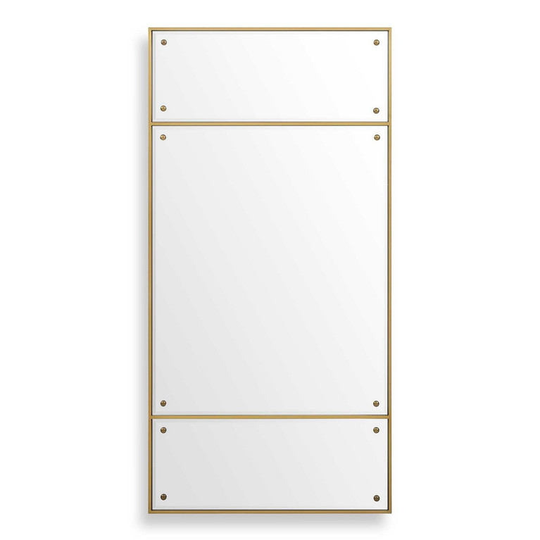 Uttermost - 08252 - Mirror - Wrenton - Stainless Steel