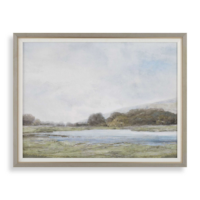 Uttermost - 32443 - Wall Art - Restful Vista-Awe - White