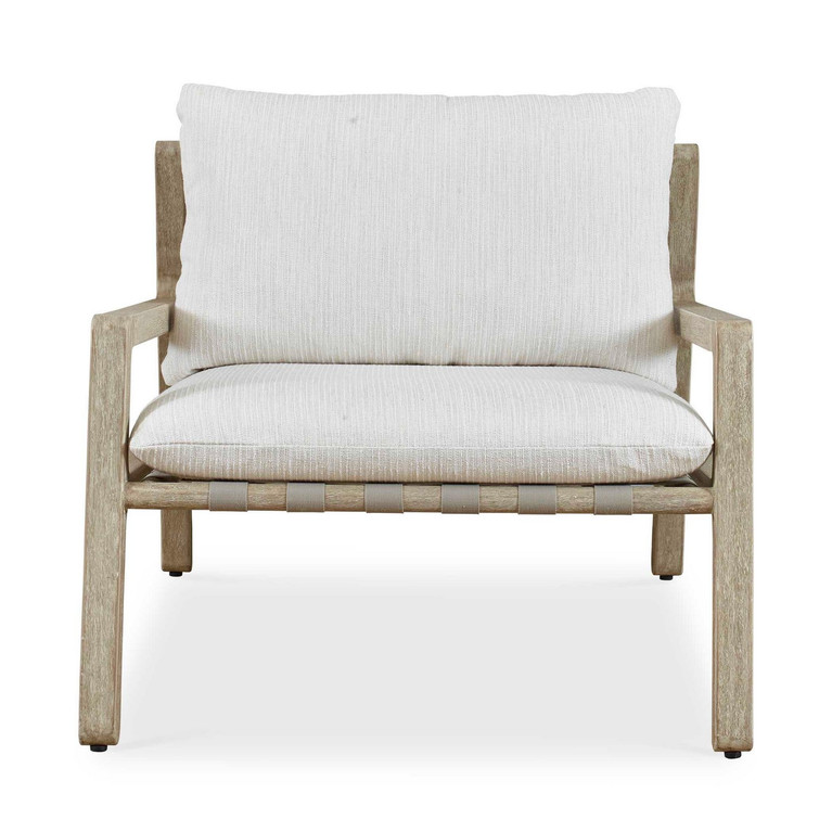 Uttermost - 53072 - Lounge Chair - Strapped - Mahogany Wood