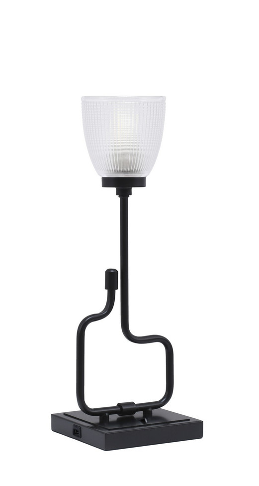 Toltec Lighting - 60-MB-500 - One Light Accent Lamp - Sandia - Matte Black