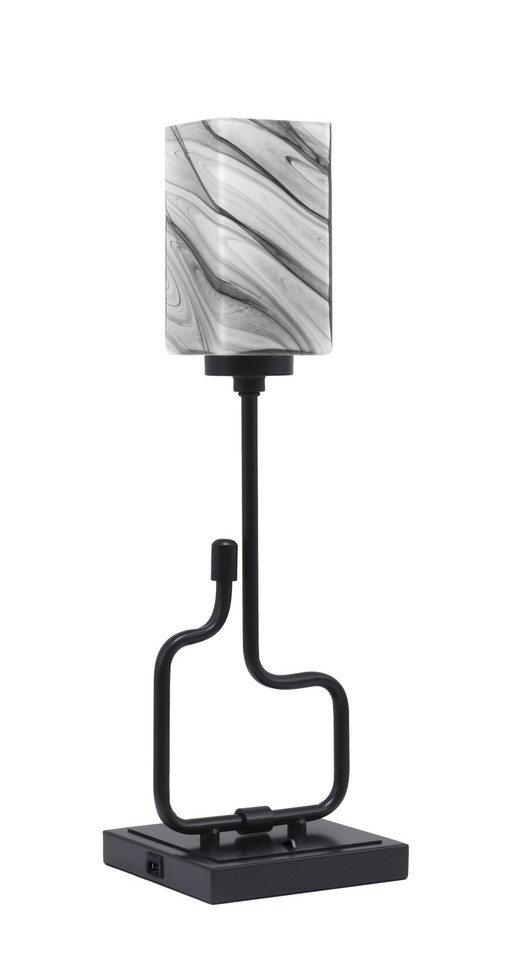 Toltec Lighting - 60-MB-549 - One Light Accent Lamp - Sandia - Matte Black