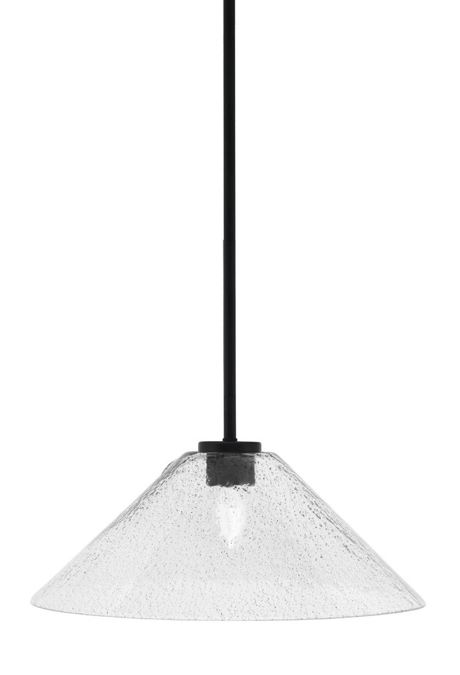 Toltec Lighting - 6201-MB-2162 - One Light Pendant - Sandia - Matte Black