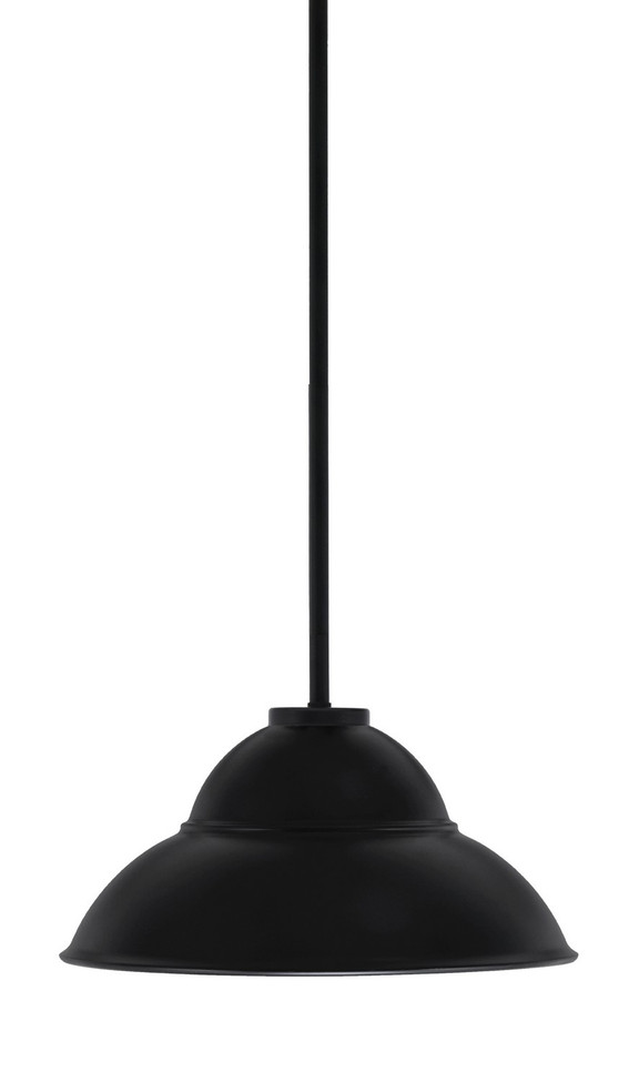 Toltec Lighting - 6201-MB-428-MB - One Light Pendant - Sandia - Matte Black