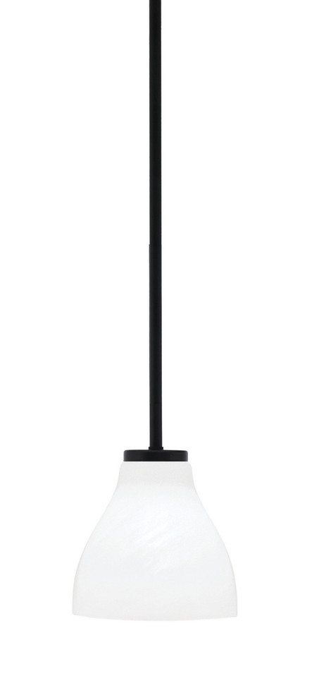 Toltec Lighting - 6201-MB-4761 - One Light Mini Pendant - Sandia - Matte Black