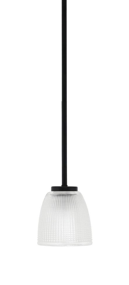 Toltec Lighting - 6201-MB-500 - One Light Mini Pendant - Sandia - Matte Black