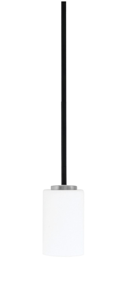 Toltec Lighting - 6201-MBGP-310 - One Light Mini Pendant - Sandia - Matte Black & Graphite