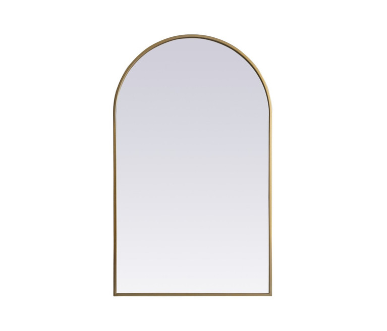 Elegant Lighting - MR1A2440BRS - Mirror - Ayra - Brass