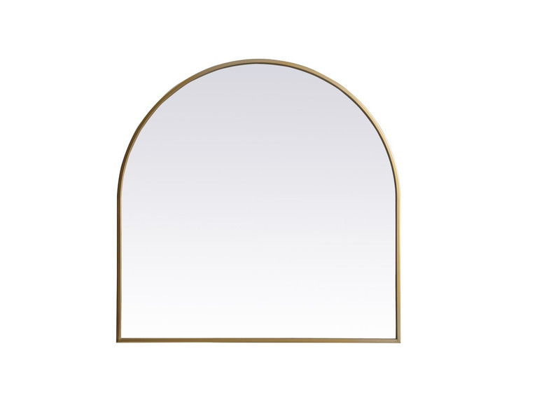 Elegant Lighting - MR1A3030BRS - Mirror - Ayra - Brass