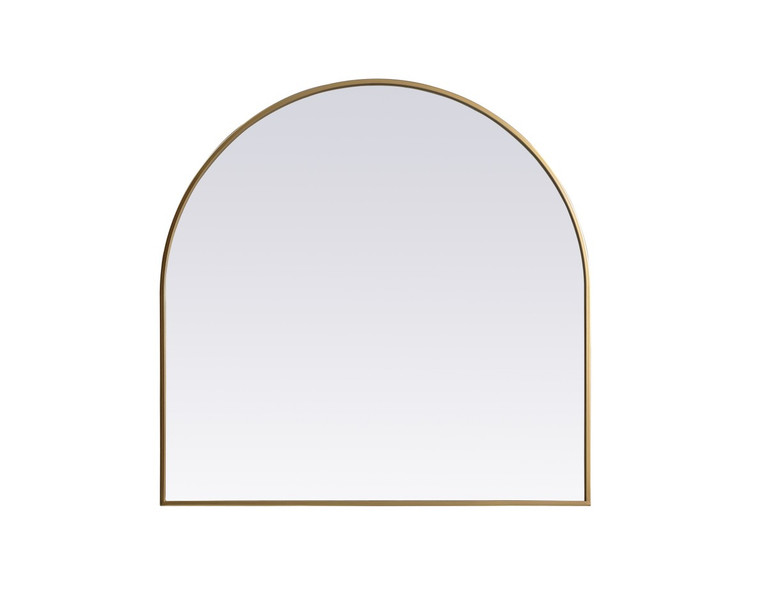 Elegant Lighting - MR1A3636BRS - Mirror - Ayra - Brass