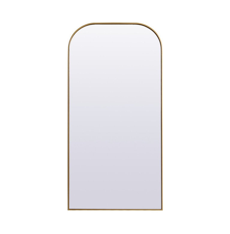 Elegant Lighting - MR1B3572BRS - Mirror - Blaire - Brass