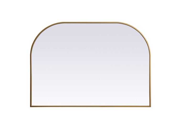 Elegant Lighting - MR1B4230BRS - Mirror - Blaire - Brass