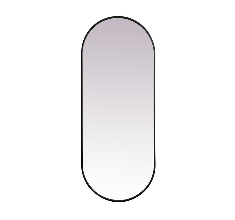 Elegant Lighting - MR2A2460BLK - Mirror - Asha - Black