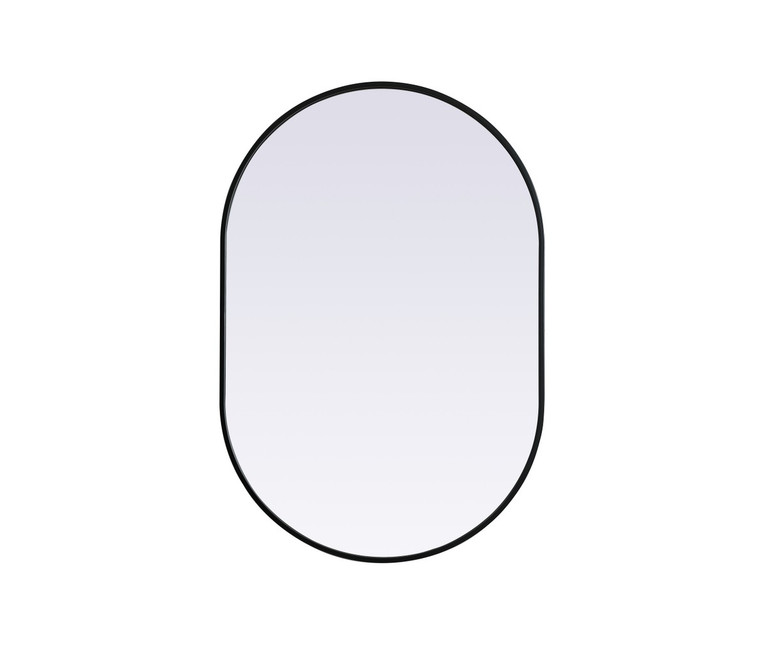 Elegant Lighting - MR2A2740BLK - Mirror - Asha - Black