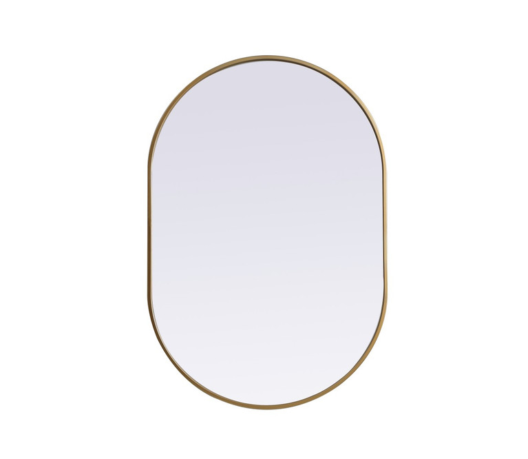 Elegant Lighting - MR2A2740BRS - Mirror - Asha - Brass