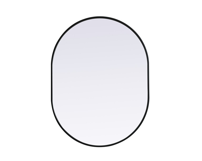 Elegant Lighting - MR2A3040BLK - Mirror - Asha - Black