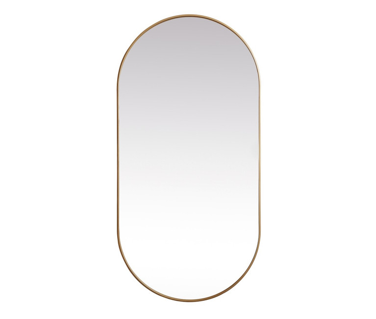 Elegant Lighting - MR2A3672BRS - Mirror - Asha - Brass