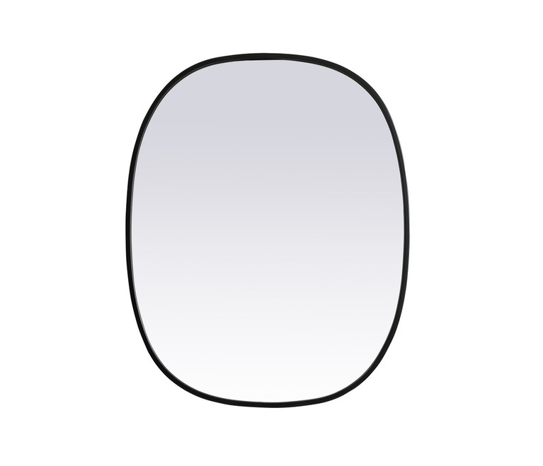 Elegant Lighting - MR2B2430BLK - Mirror - Brynn - Black