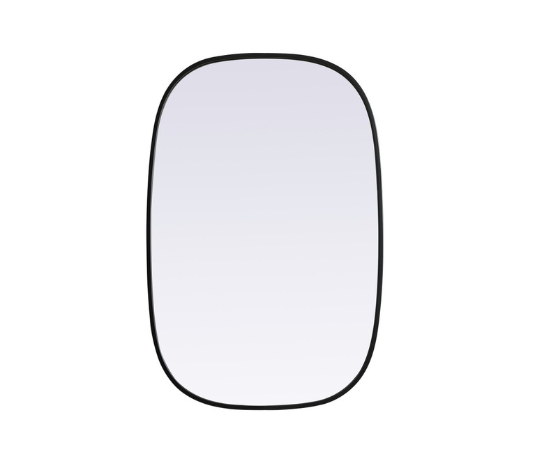 Elegant Lighting - MR2B2436BLK - Mirror - Brynn - Black