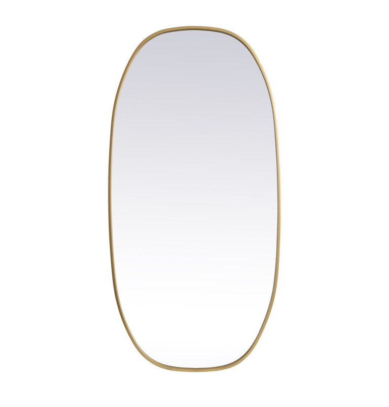 Elegant Lighting - MR2B2448BRS - Mirror - Brynn - Brass