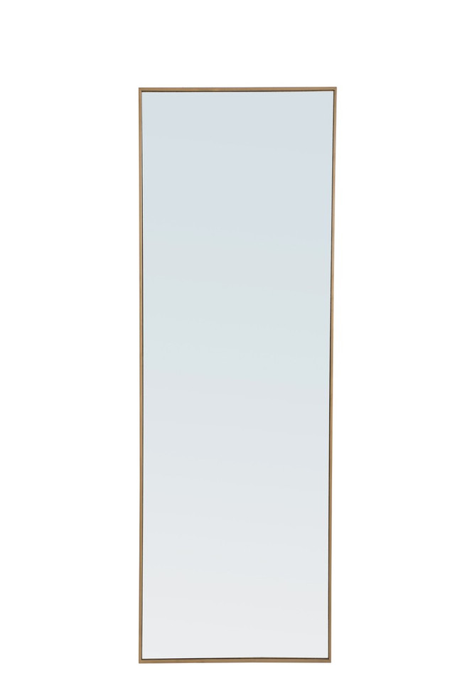 Elegant Lighting - MR4082BR - Mirror - Monet - Brass