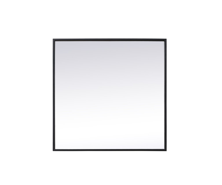 Elegant Lighting - MR42424BK - Mirror - Eternity - Black