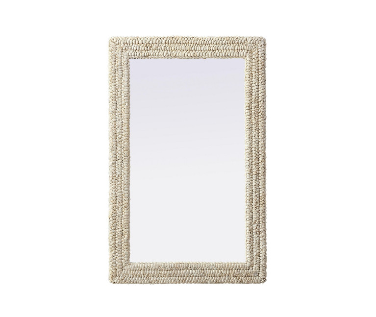 Elegant Lighting - MR4A2742LN - Mirror - Marlowe - Linen White